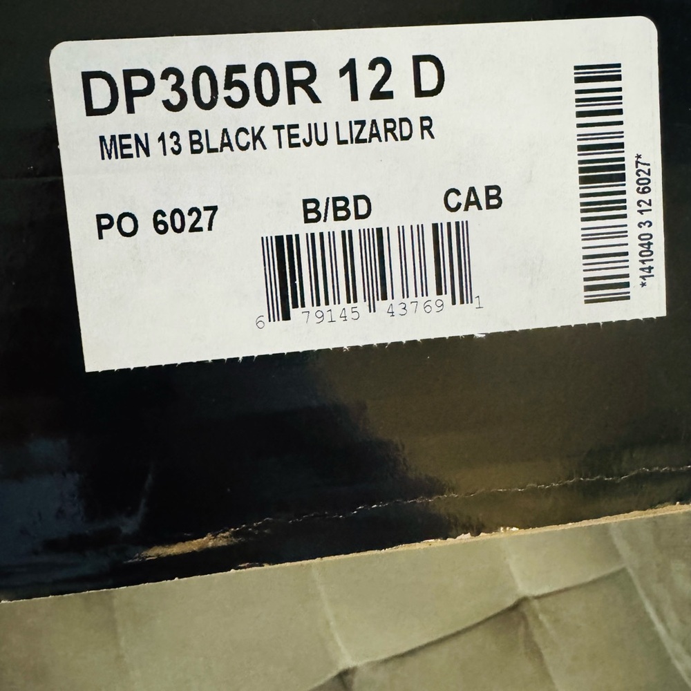 Dan Post Black Cowboy & Western Boots with Pointed Toe and Decorative Stitching - Picture 7 of 9